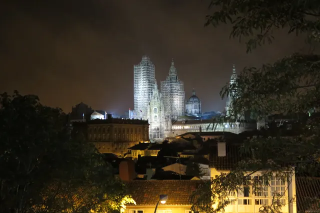 Pohled na Santiago z poutě