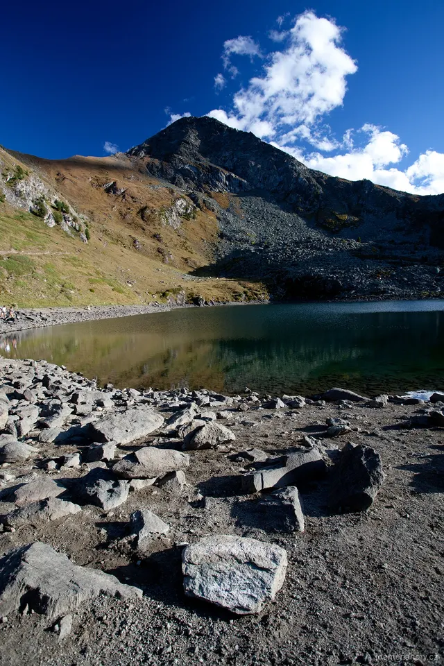 Jezírko Lago di Chamolé