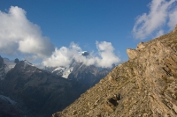 Výhled na Mt. Blanc