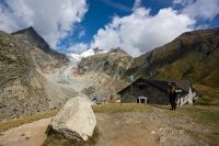Chata Elena a ledovec