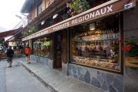 Obchůdky v Chamonix